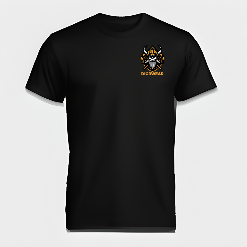 DIGRWEAR black t-shirt.