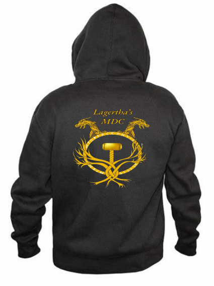 Lagertha’s Metal Detecting Club Zip up Hoodie