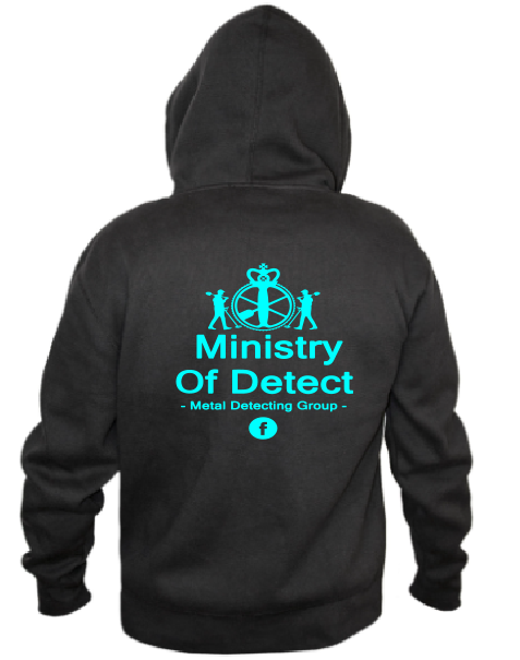 Ministry of Detect Hoodie (Logo front and Rear)