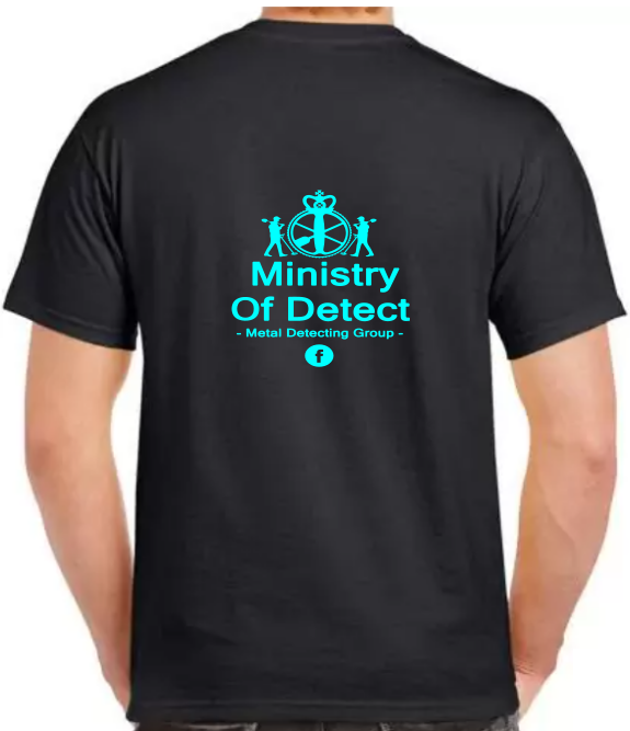 Ministry of Detect T-Shirt (Logo Front and Back)