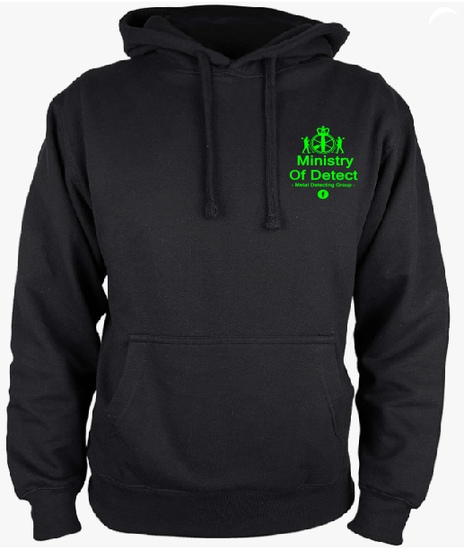 Ministry of Detect Hoodie (Logo front and Rear)