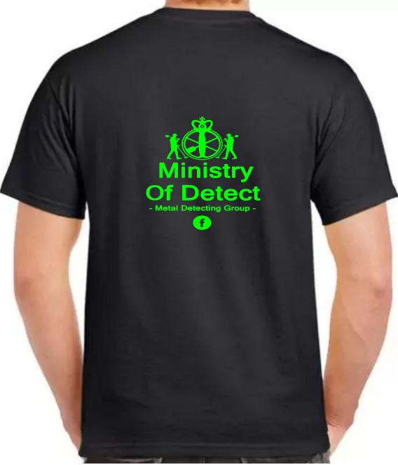 Ministry of Detect T-Shirt (Logo Front and Back)