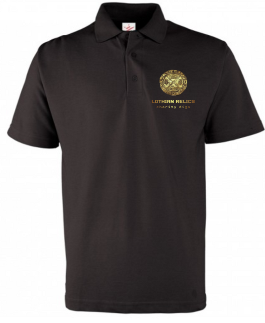 Lothian Relics Charity Digs Polo Shirt