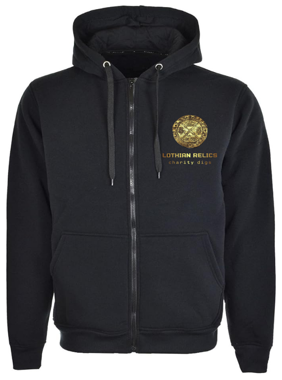 Lothian Relics Charity Digs Zip Up Hoodie