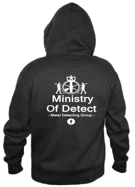 Ministry of Detect Hoodie (Logo front and Rear)