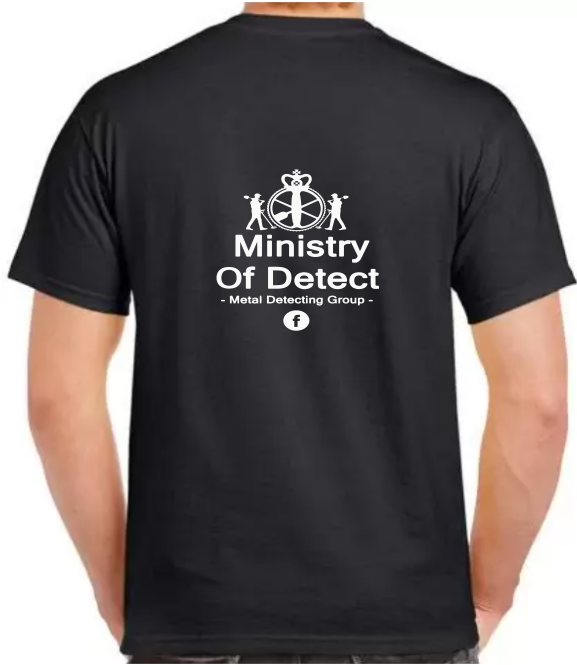 Ministry of Detect T-Shirt (Logo Front and Back)