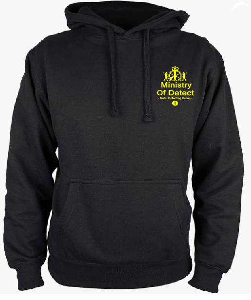 Ministry of Detect Hoodie (Logo front and Rear)