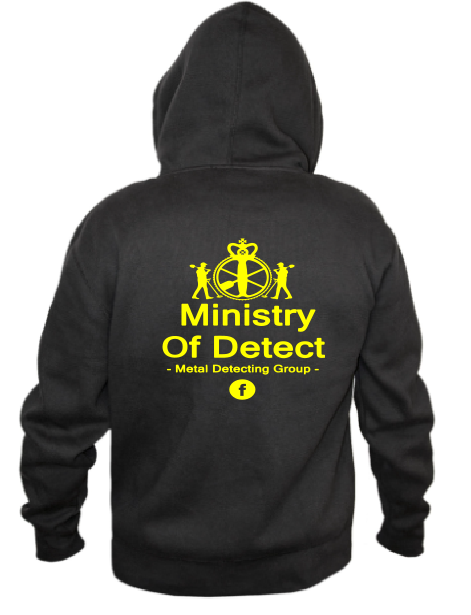 Ministry of Detect Hoodie (Logo front and Rear)