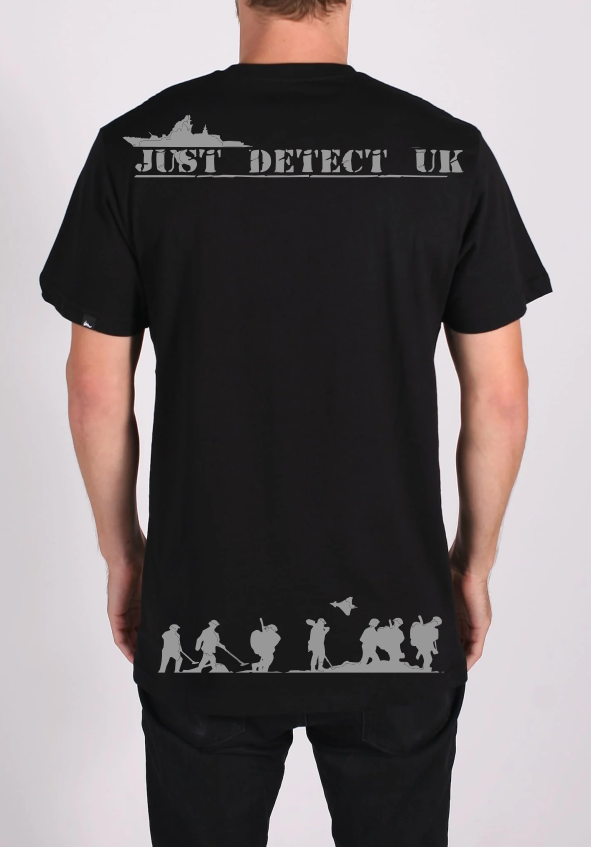 Just Detect UK T-Shirt (Square Logo)